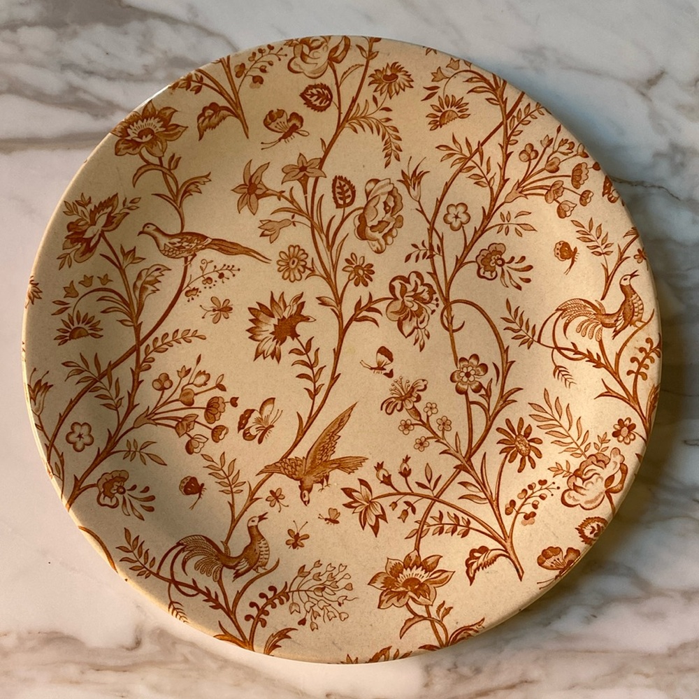 Laura Ashley‎ 10" Dinner Plate Oriental Garden Pattern Johnson Brothers England